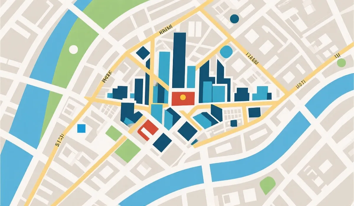 办公位置示意图